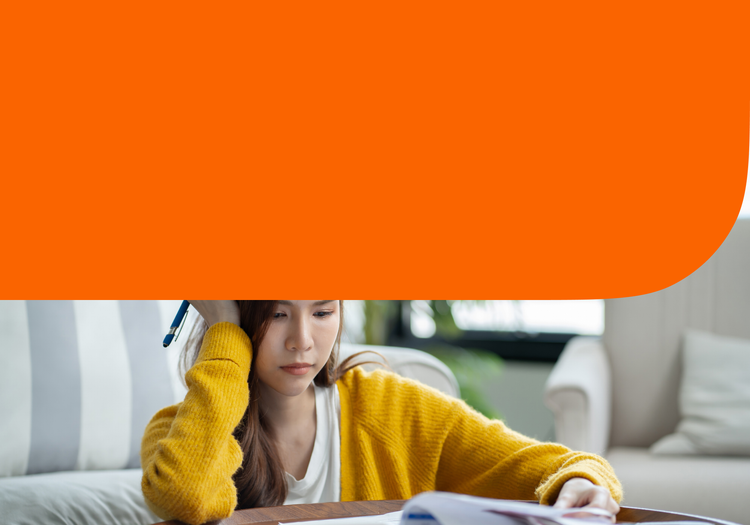 A woman rebuilds her bad credit.