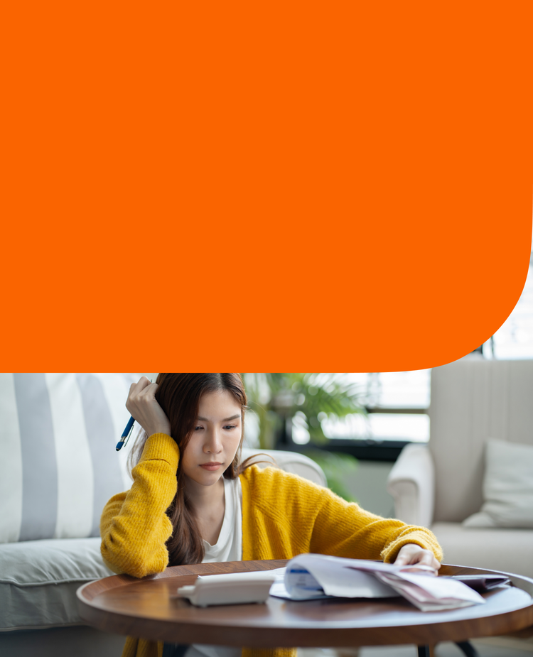 A woman rebuilds her bad credit.