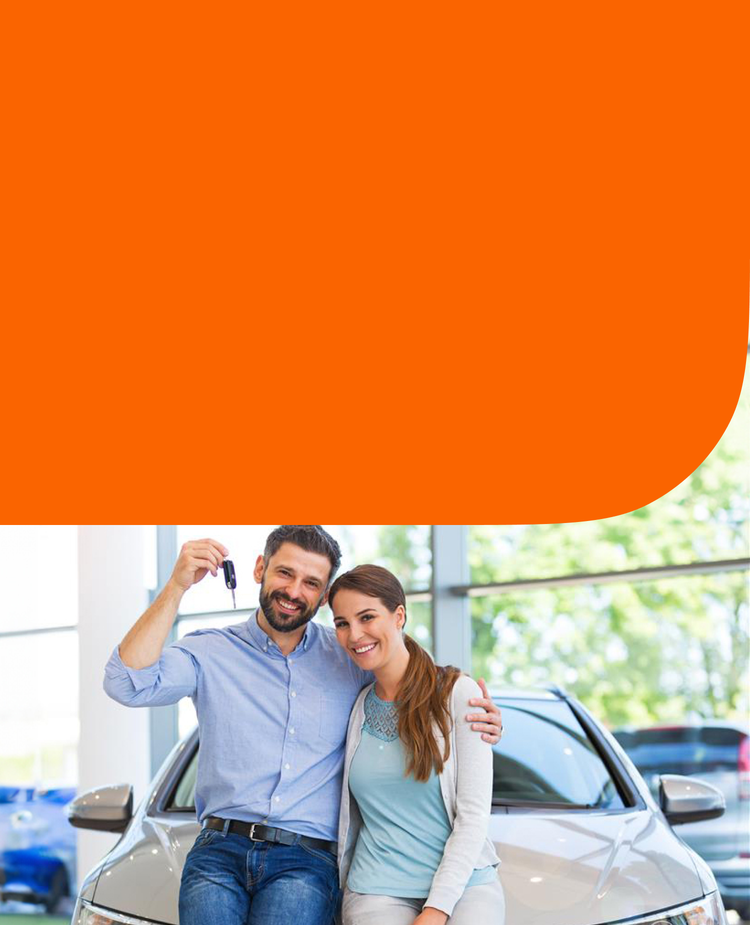 A couple is approved for a car loan.