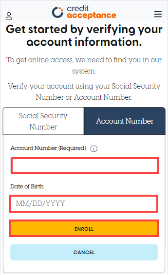A screenshot of a login form Description automatically generated