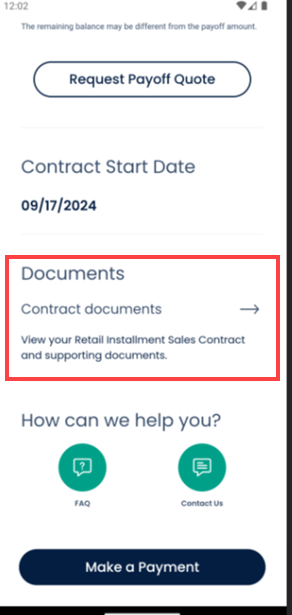 A screenshot of a phone Description automatically generated